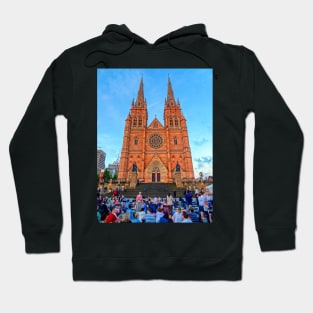 Christmas Time at St Mary's Cathedral, Sydney, NSW, Australia Hoodie